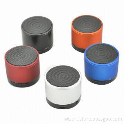 Mini Portable Speaker with Bluetooth and Mic, 180Hz-20kHz Frequency Response